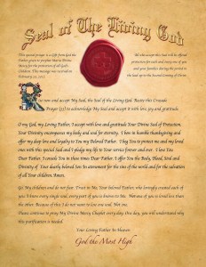 Seal of the Living God - English